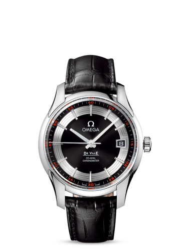 Omega De Ville Hour Vision Co-Axial Stainless Steel / Black